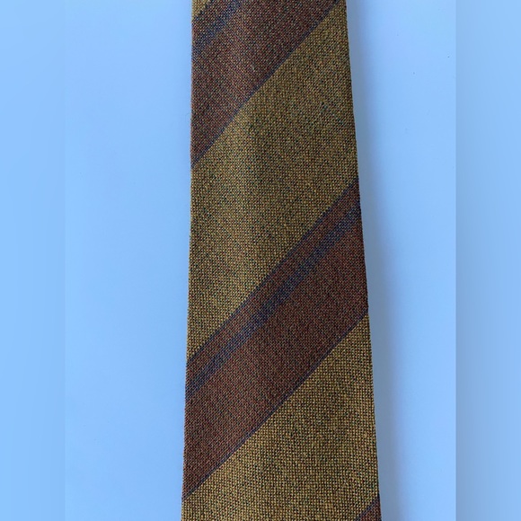 VTG La Navette Wool Tie - Picture 5 of 8